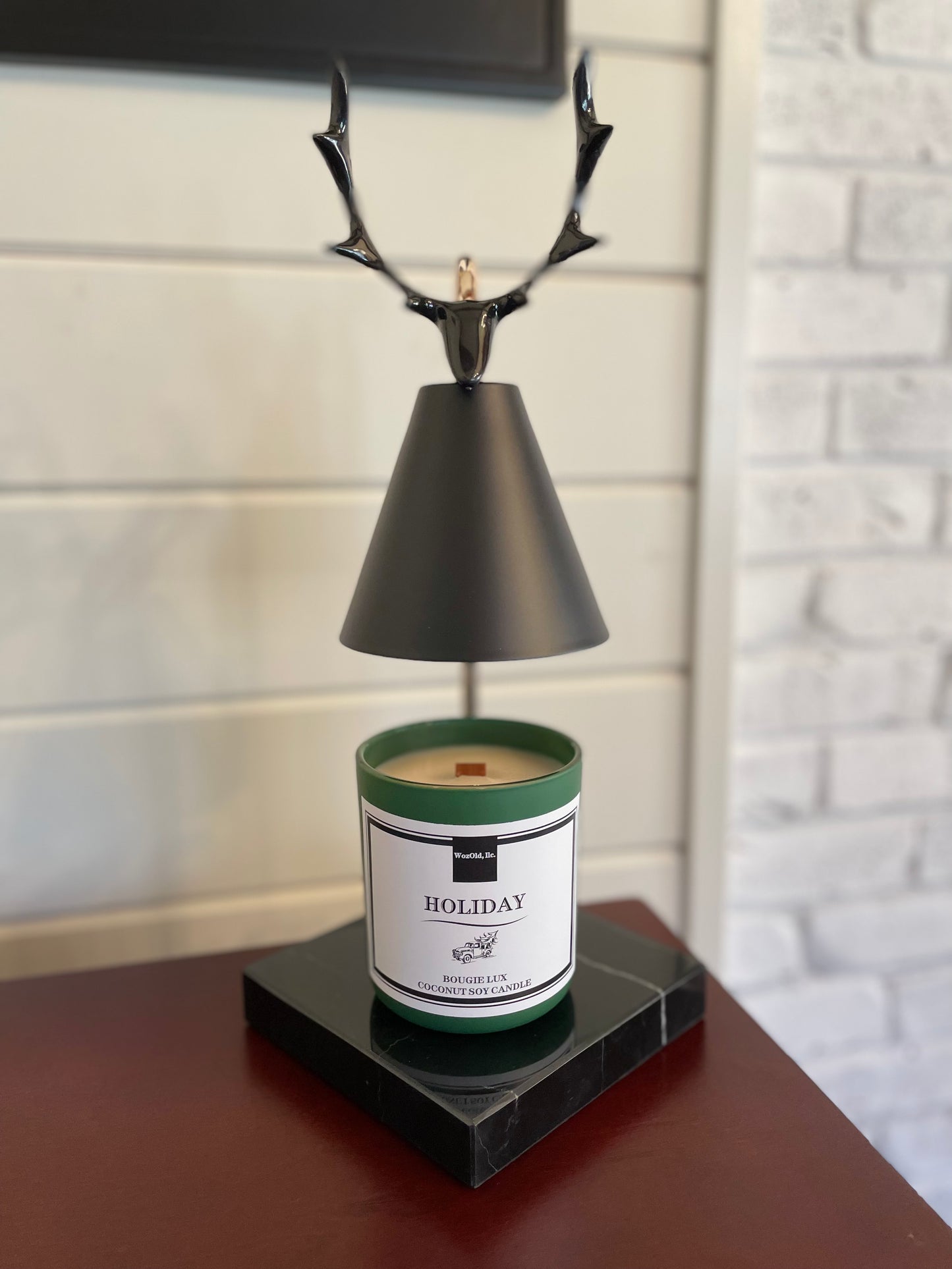 Black Candle Warming Lamp