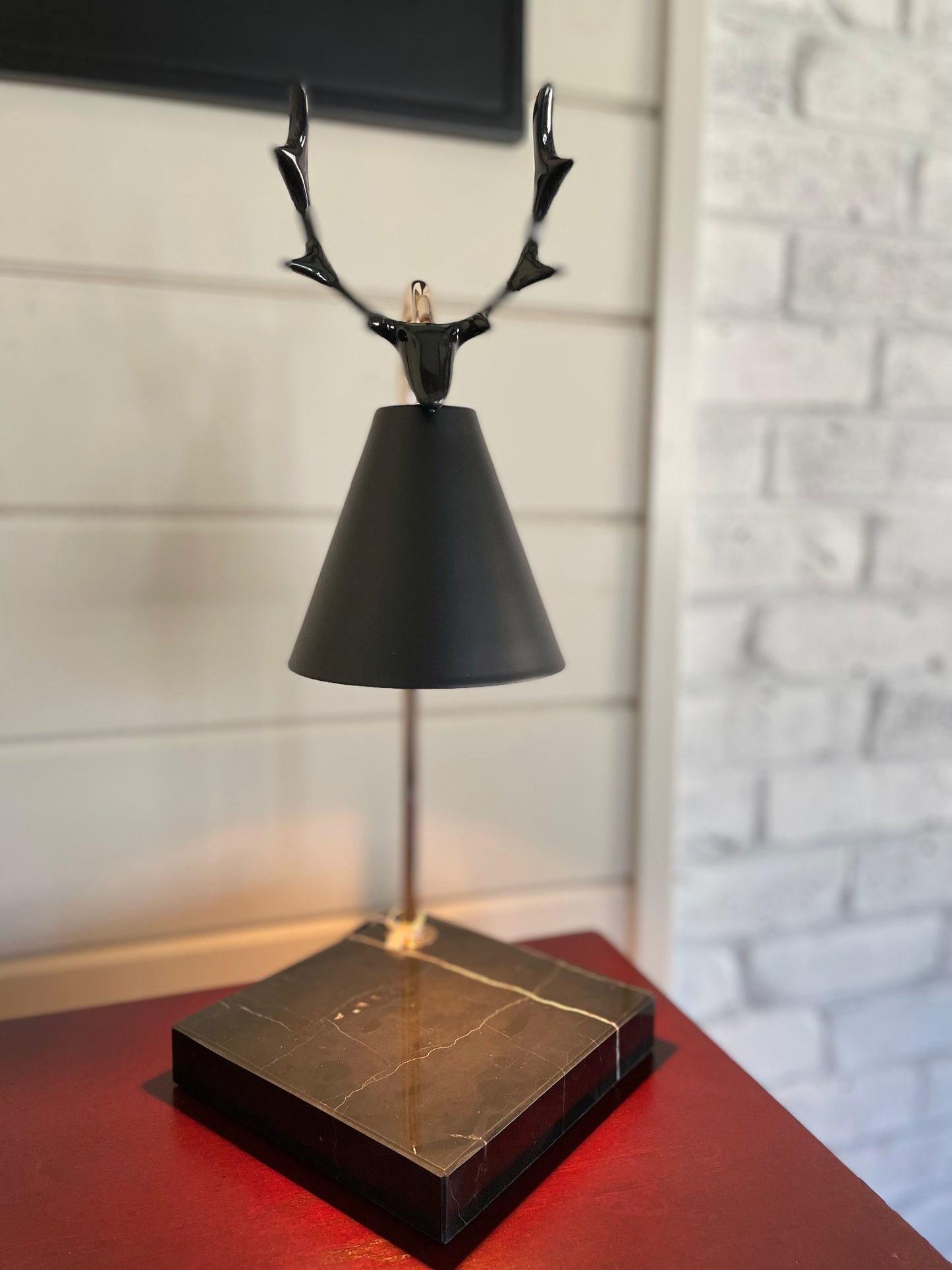 Black Candle Warming Lamp