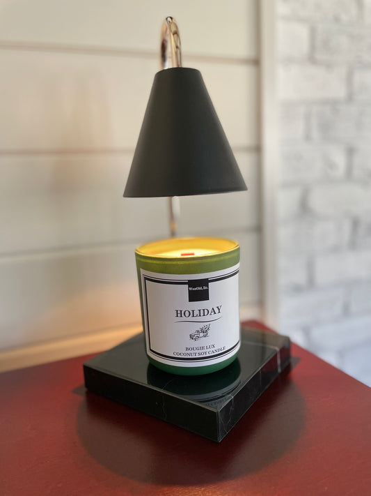 Black Candle Warming Lamp