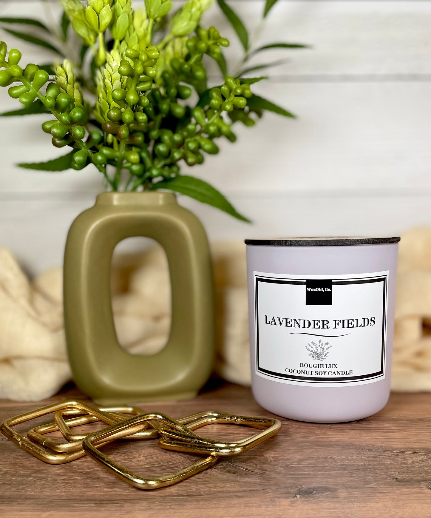 LAVENDER FIELDS Coconut Soy Candle