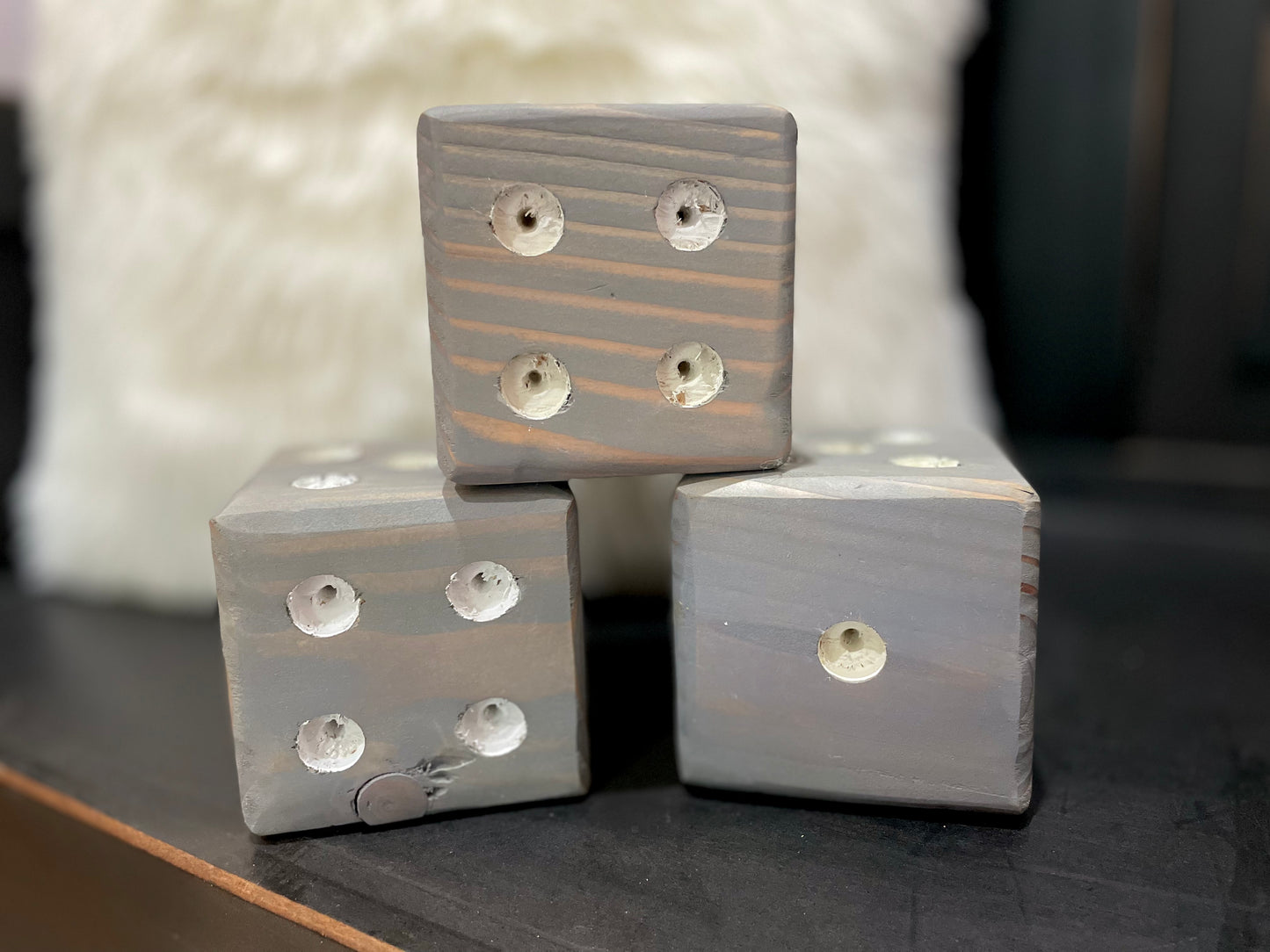 Roll the Dice - Gray (Set of 3)