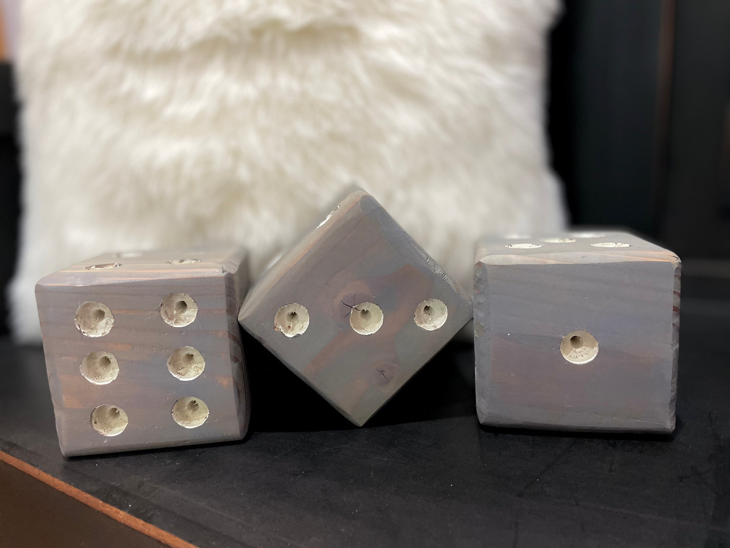 Roll the Dice - Gray (Set of 3)