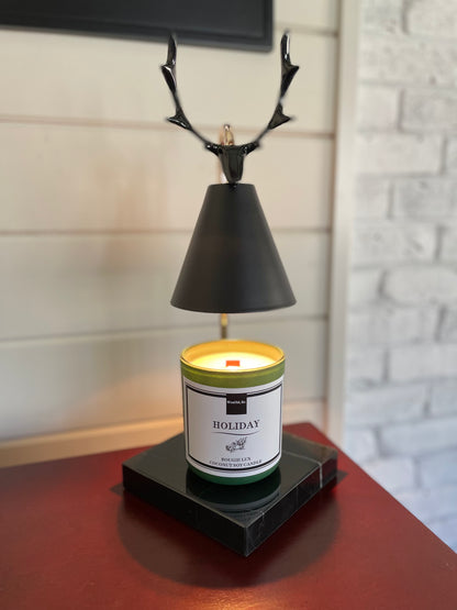 Black Candle Warming Lamp