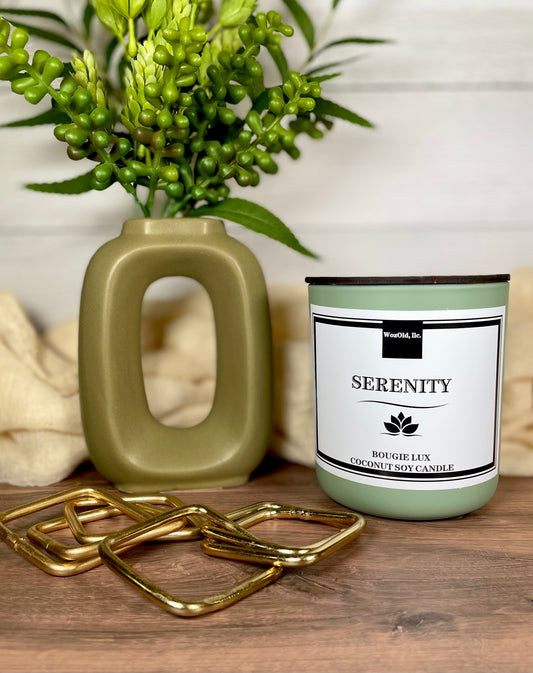 SERENITY Coconut Soy Candle
