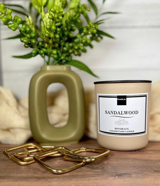 SANDALWOOD Coconut Soy Candle