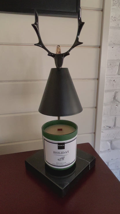 Black Candle Warming Lamp